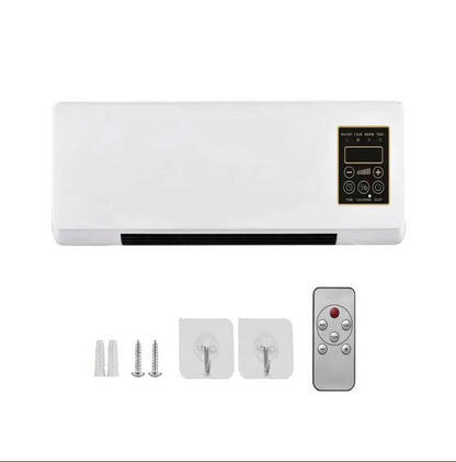 Aire Acondicionado Portatil 2 en 1 - Enfria y Calienta Ambientes - 1500W de Potencia